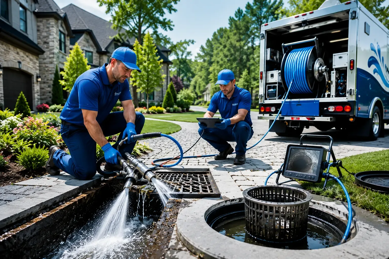 Local outdoor drain cleaning professionals in Jarreau, LA